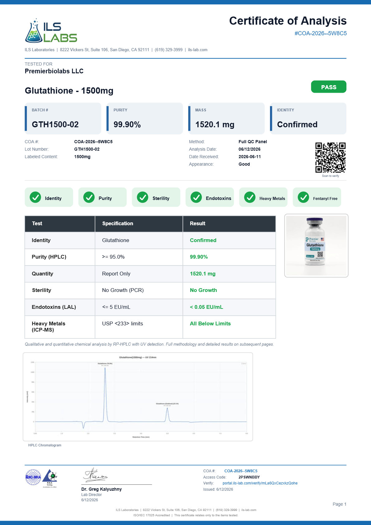 Glutathione Bulk Kit (10 Pack) - Image 2