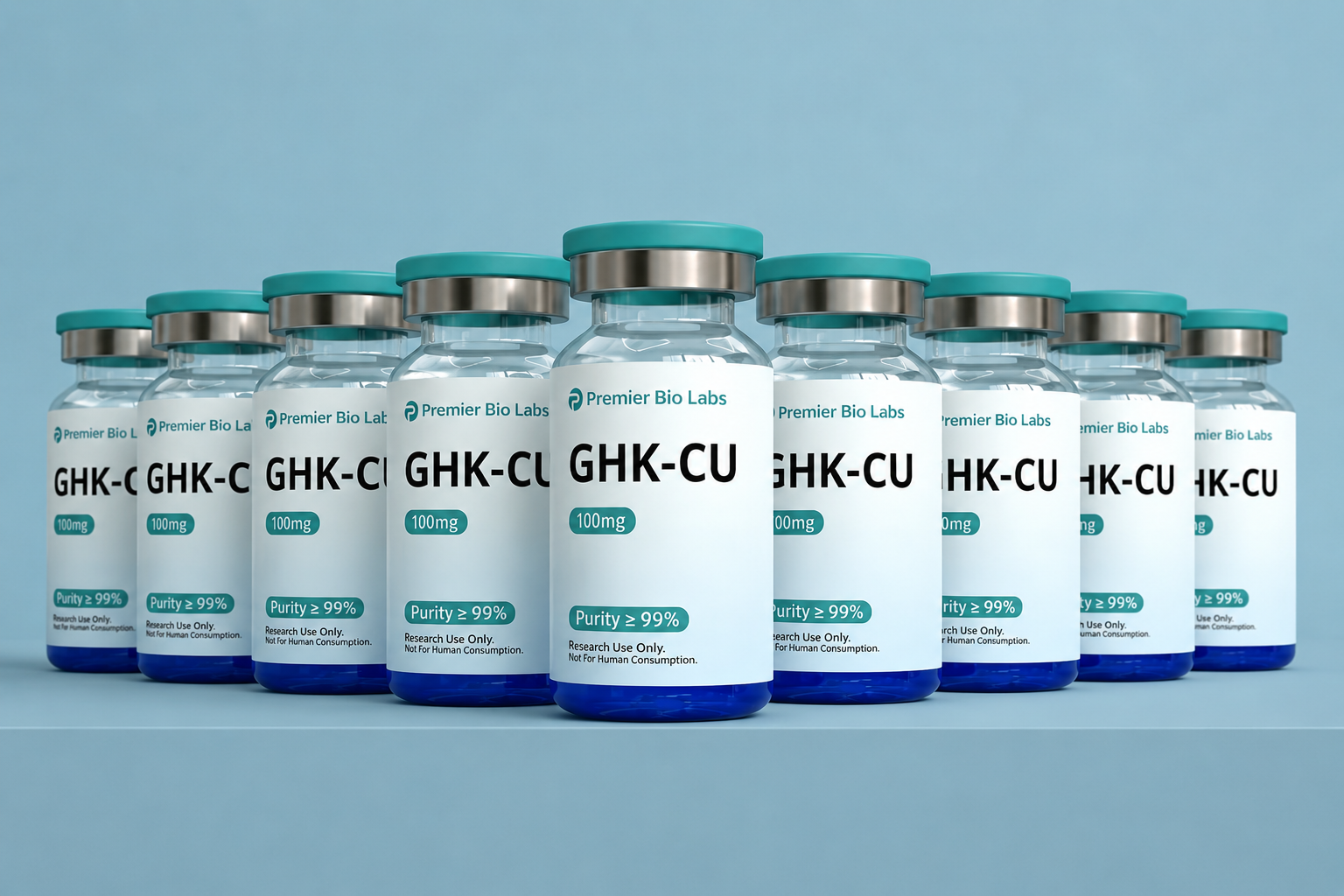Bulk Kit - GHK-Cu 100mg (10 Pack)