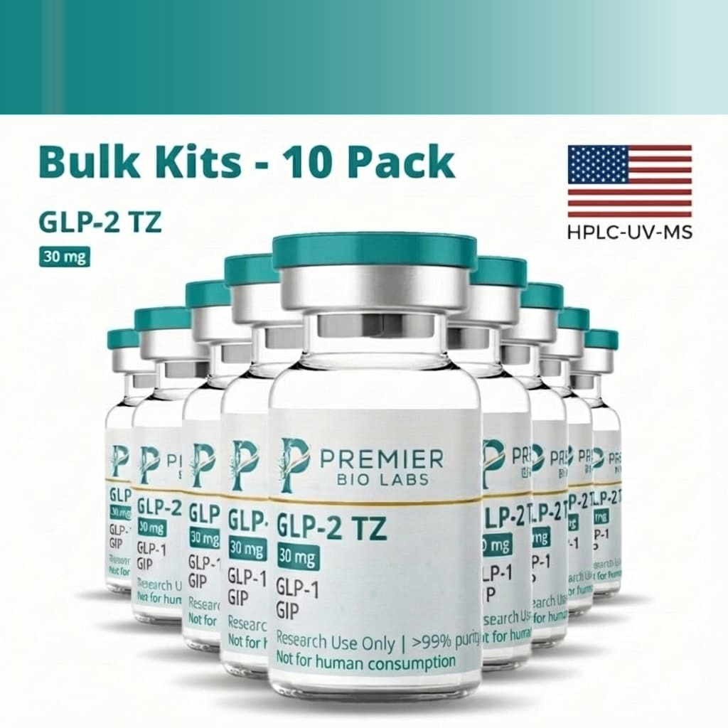 Bulk Kit - GLP-2  Tirzepatide 30mg (10 Pack)