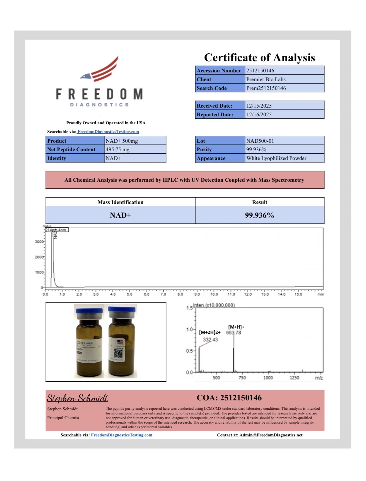Bulk Kit - NAD+ 500mg (10 Pack) - Image 3