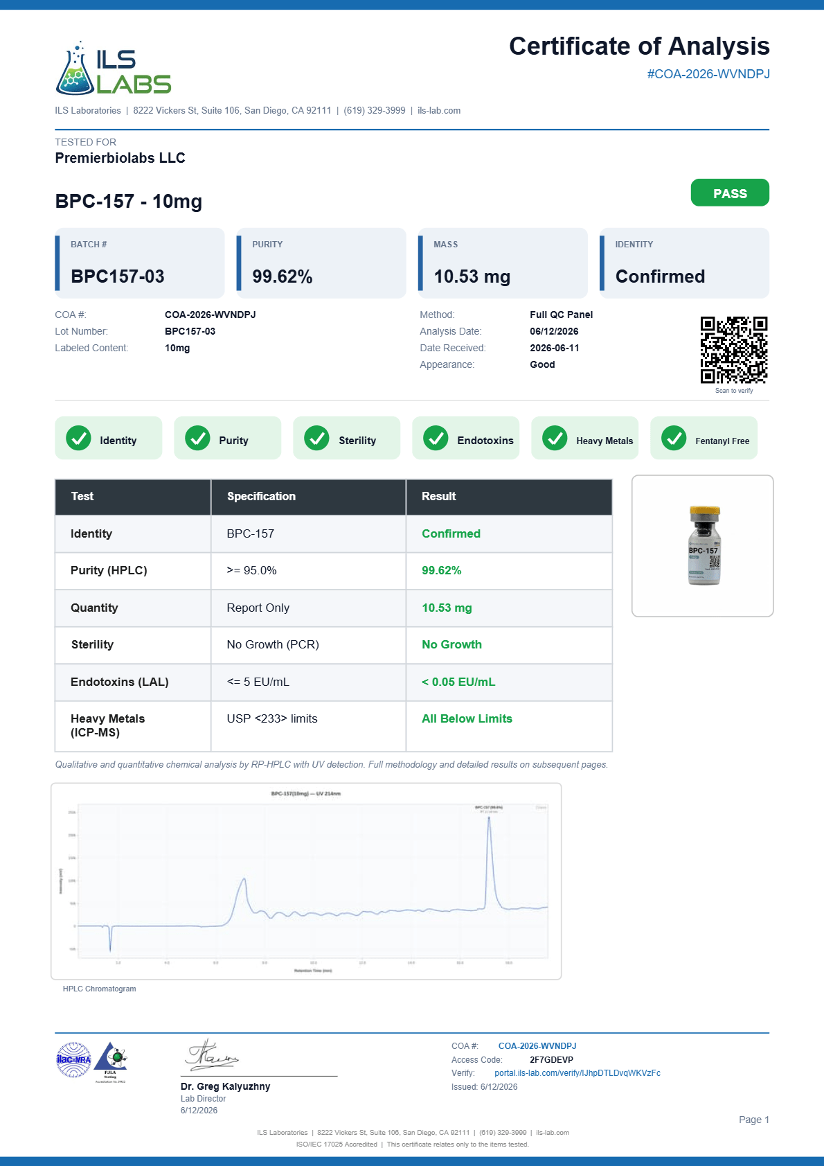 BPC-157 10mg Bulk Kit – 10 Pack - Image 2