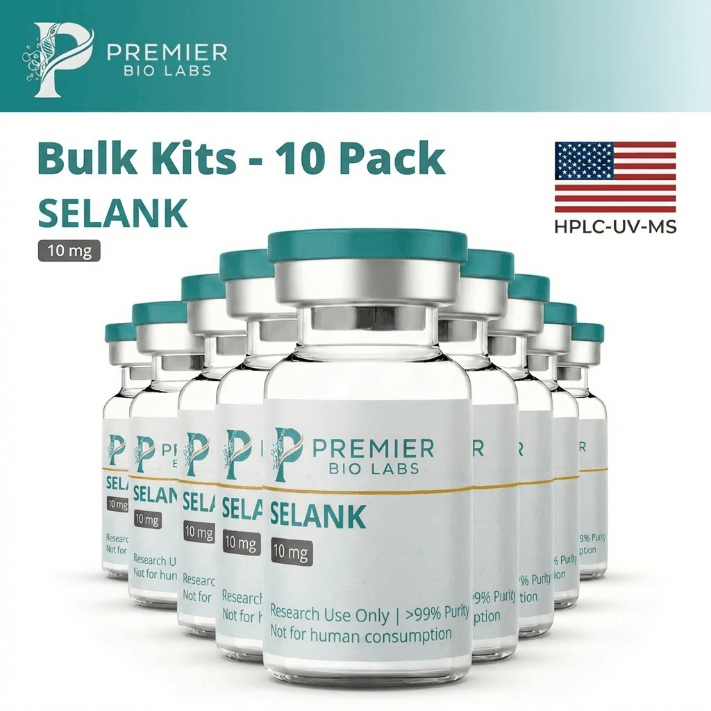 Selank 10mg Bulk Kit – 10 Pack
