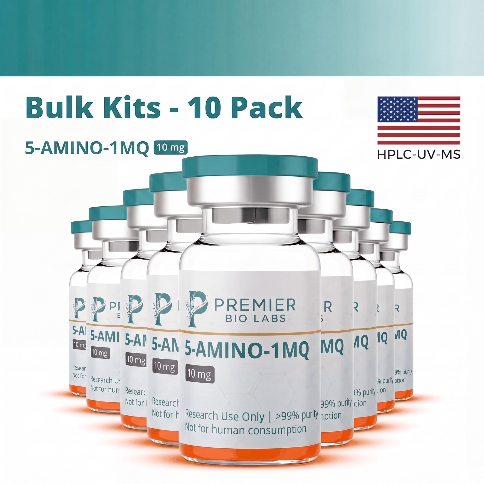 5-Amino-1MQ 10mg Bulk Kit – 10 Pack