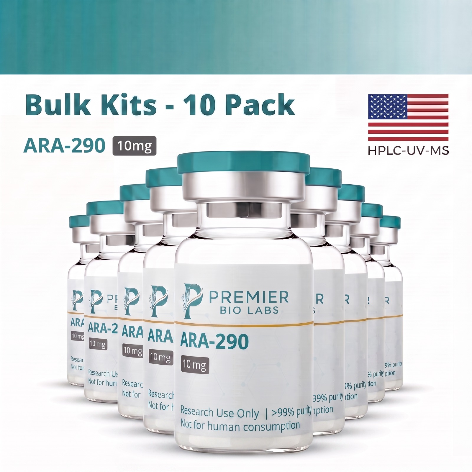 ARA-290 10mg Bulk Kit – 10 Pack