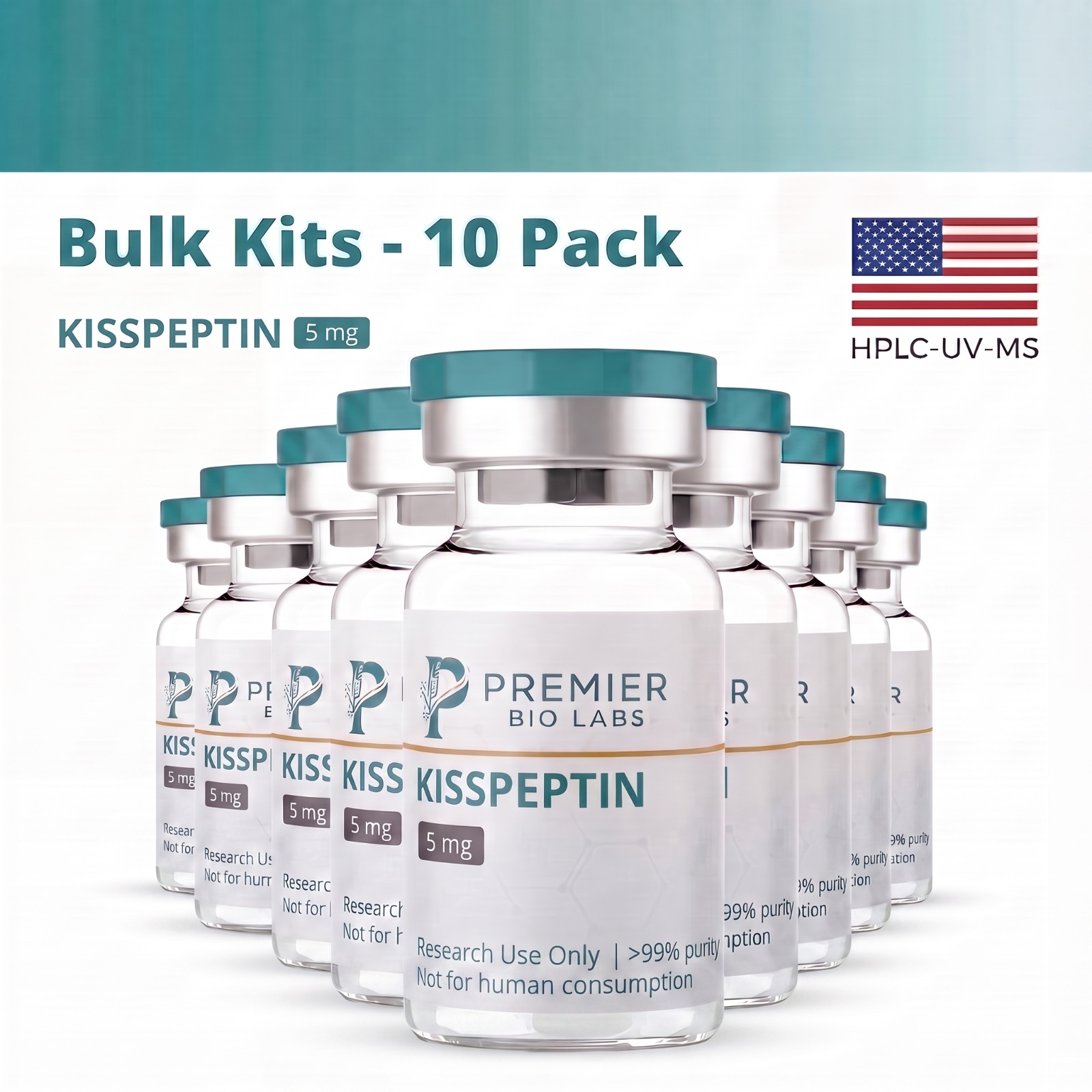 Kisspeptin 5mg Bulk Kit – 10 Pack