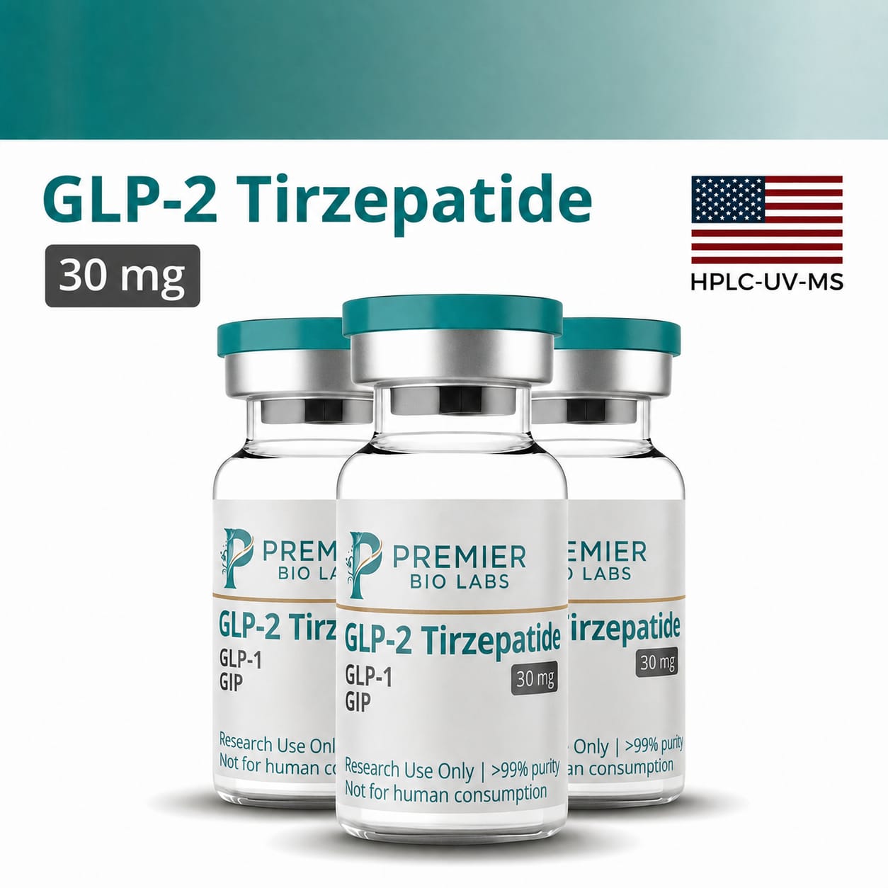 GLP-2 Tirzepatide 30mg Bulk Kit – 3 Pack