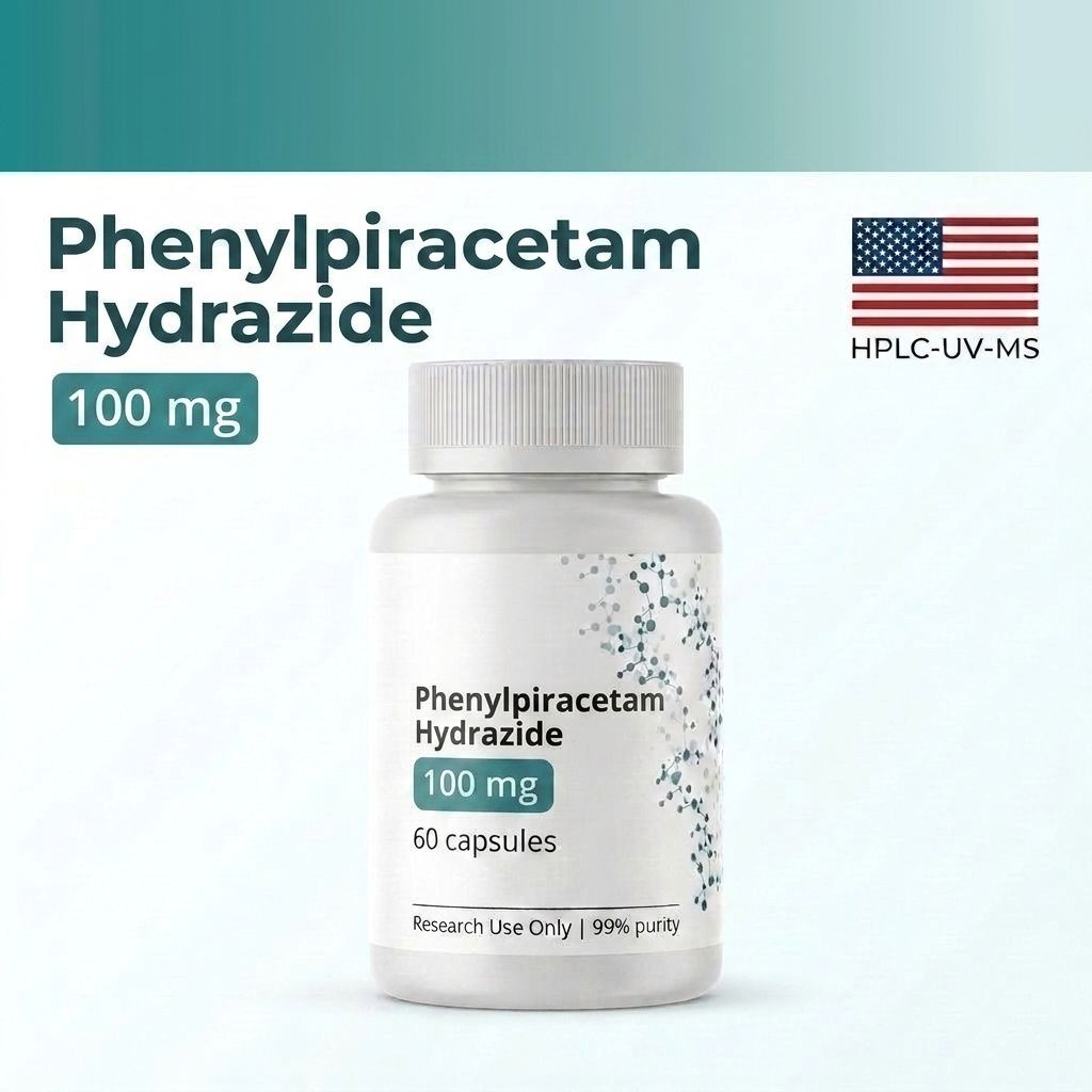 Phenylpiracetam Hydrazide — 60 Capsules × 100 mg