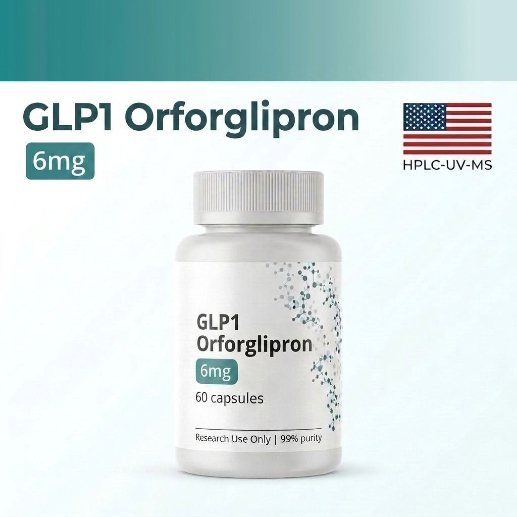 Capsulated GLP-1 Orforglipron — 60 Capsules × 6 mg