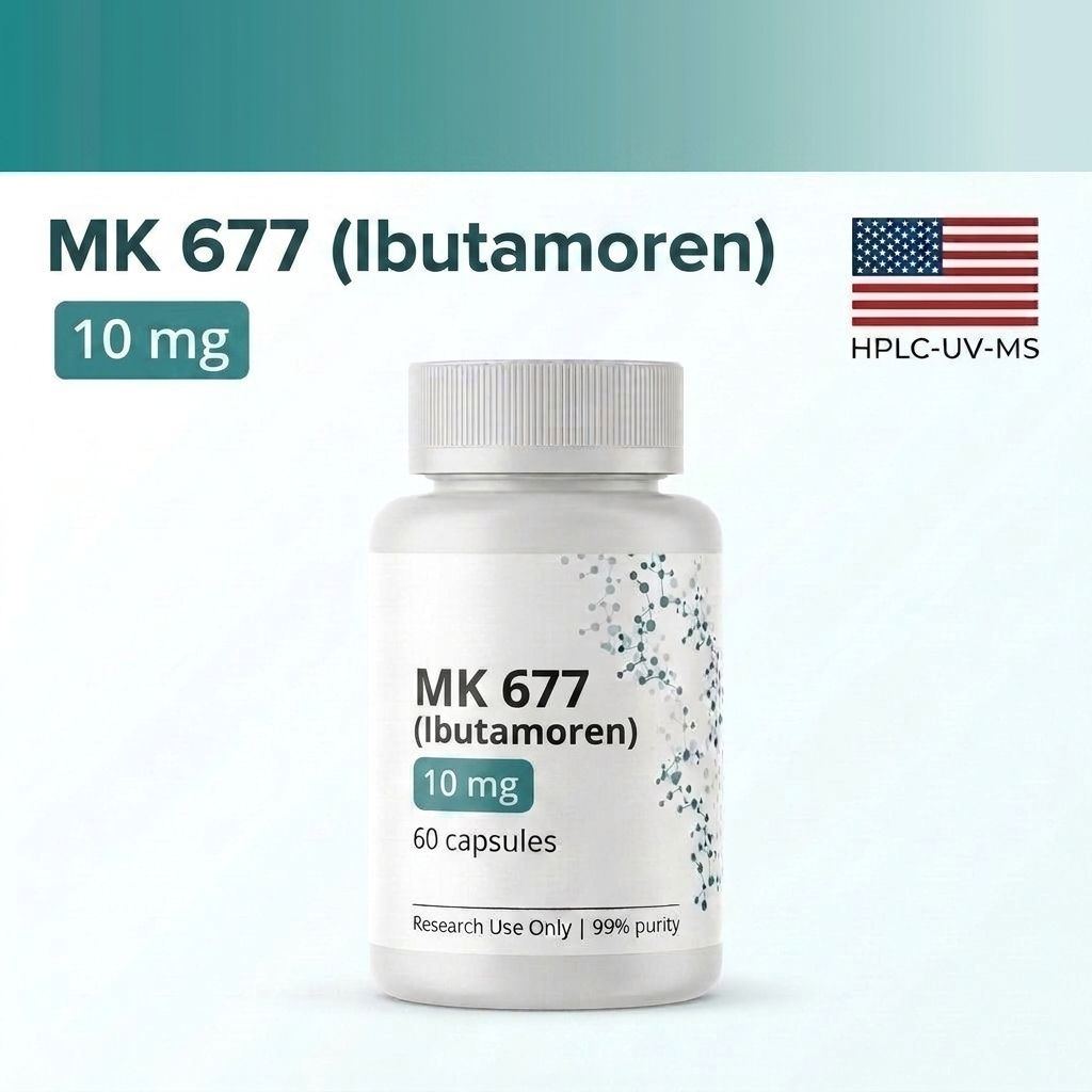 MK 677 (Ibutamoren) — 60 Capsules × 10 mg