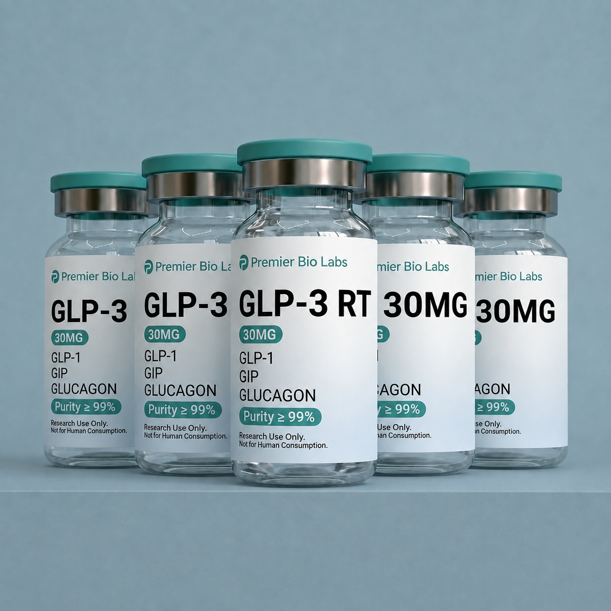 GLP-3 RT 30mg Bulk Kit – 5 Pack