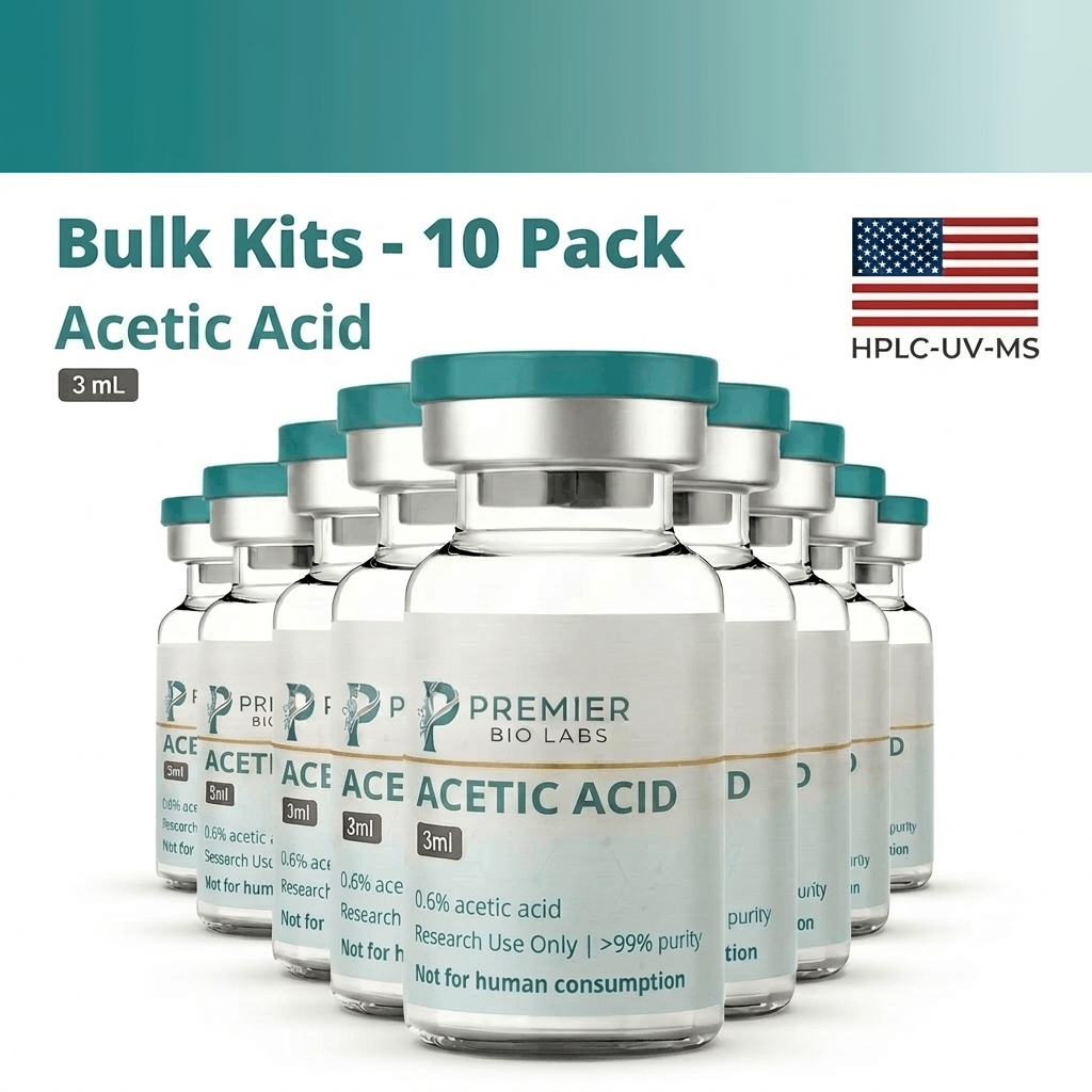 Acetic Acid 3mL Bulk Kit 10 Pack