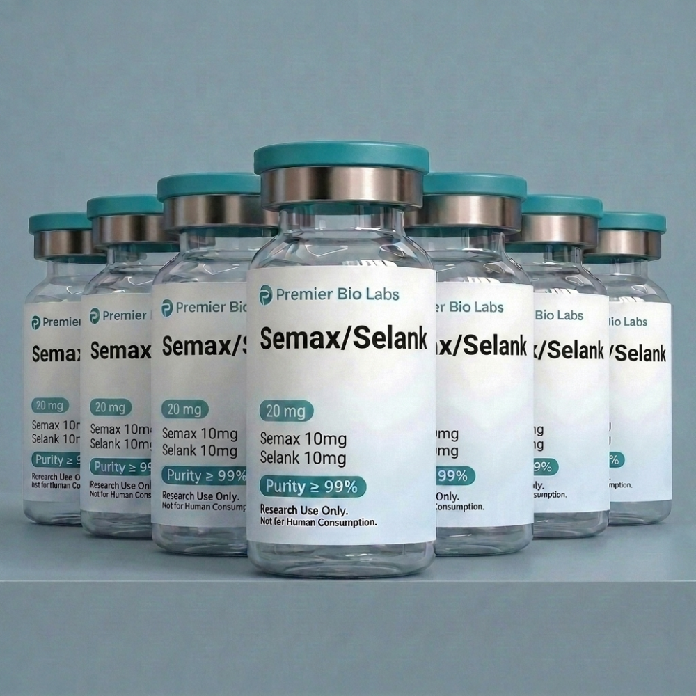 Semax/Selank Blend 10/10mg Bulk Kit – 10 Pack