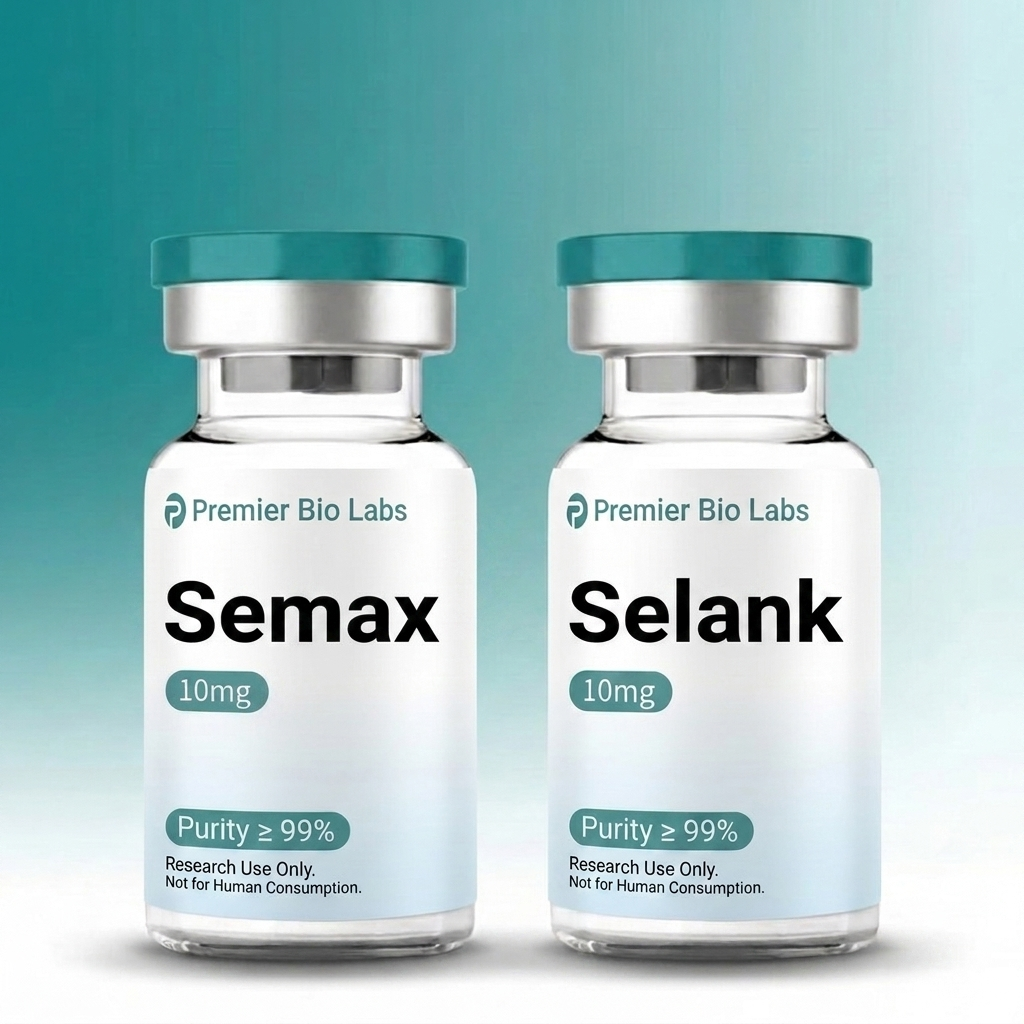 Semax 10mg + Selank 10mg Bundle