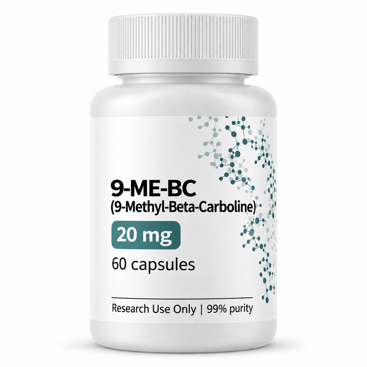 9-Me-BC (9-Methyl-Beta-Carboline) — 60 Capsules × 20 mg