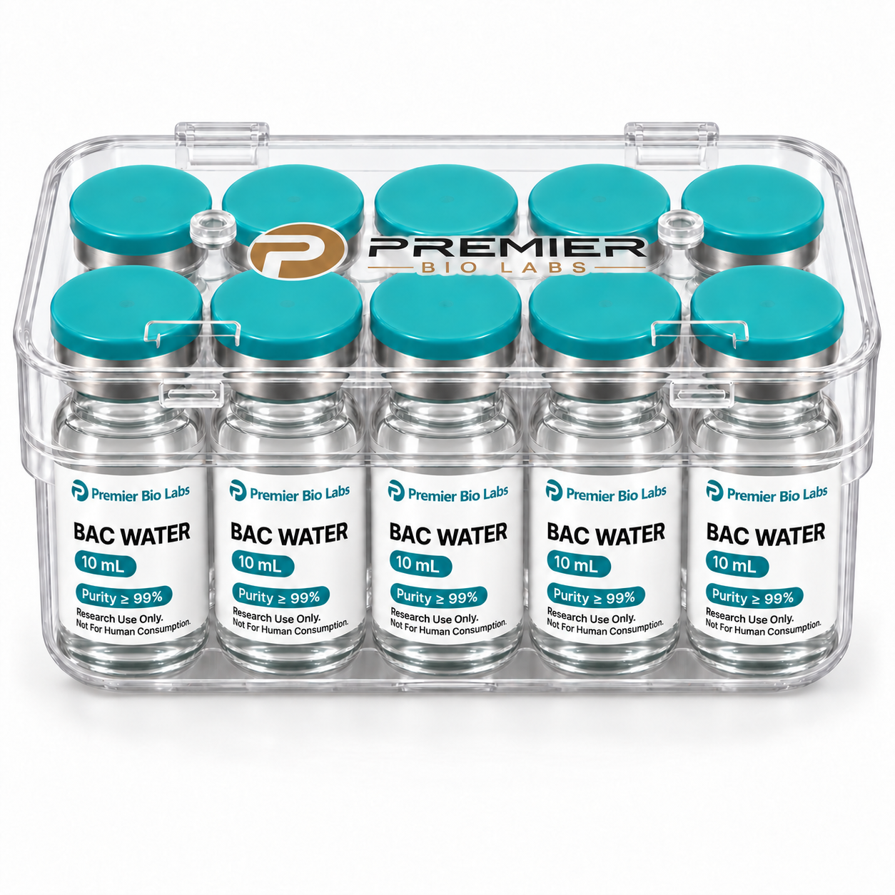 Bulk Kit - Bacteriostatic Water 10mL (10-pack)