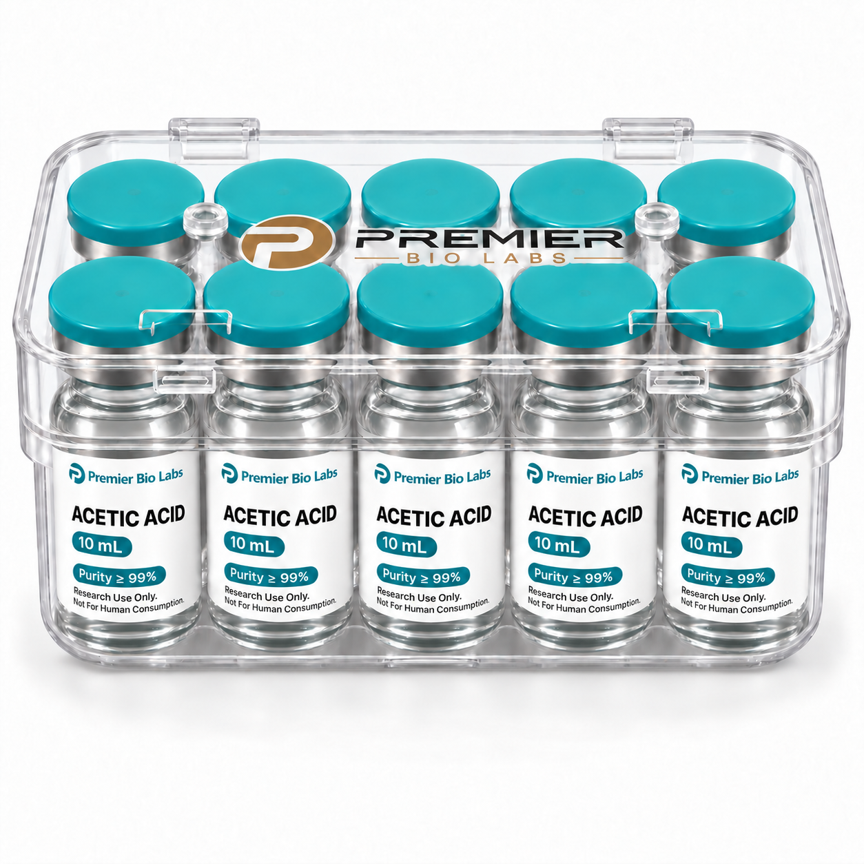 Acetic Acid 10mL Bulk Kit 10 Pack