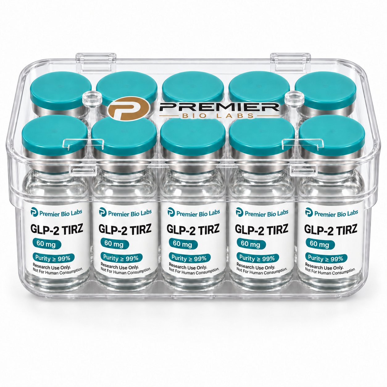 GLP-2 Tirz 60mg Bulk Kit – 10 Pack