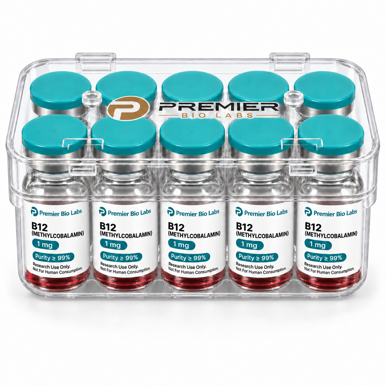 B12 (Methylcobalamin) 1mg Bulk Kit – 10 Pack